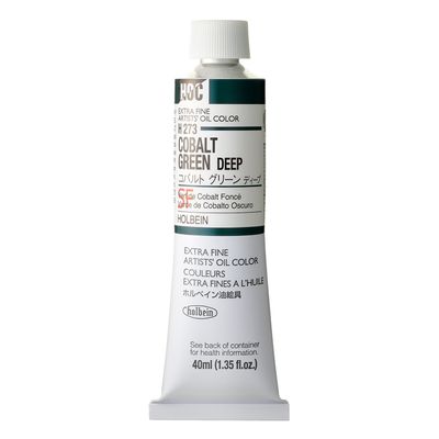 Holbein Artists Oil 40ml H273 Cobalt Green Deep SD