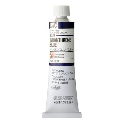 Holbein Artists Oil 40ml H325 Indanthrene Blue SC