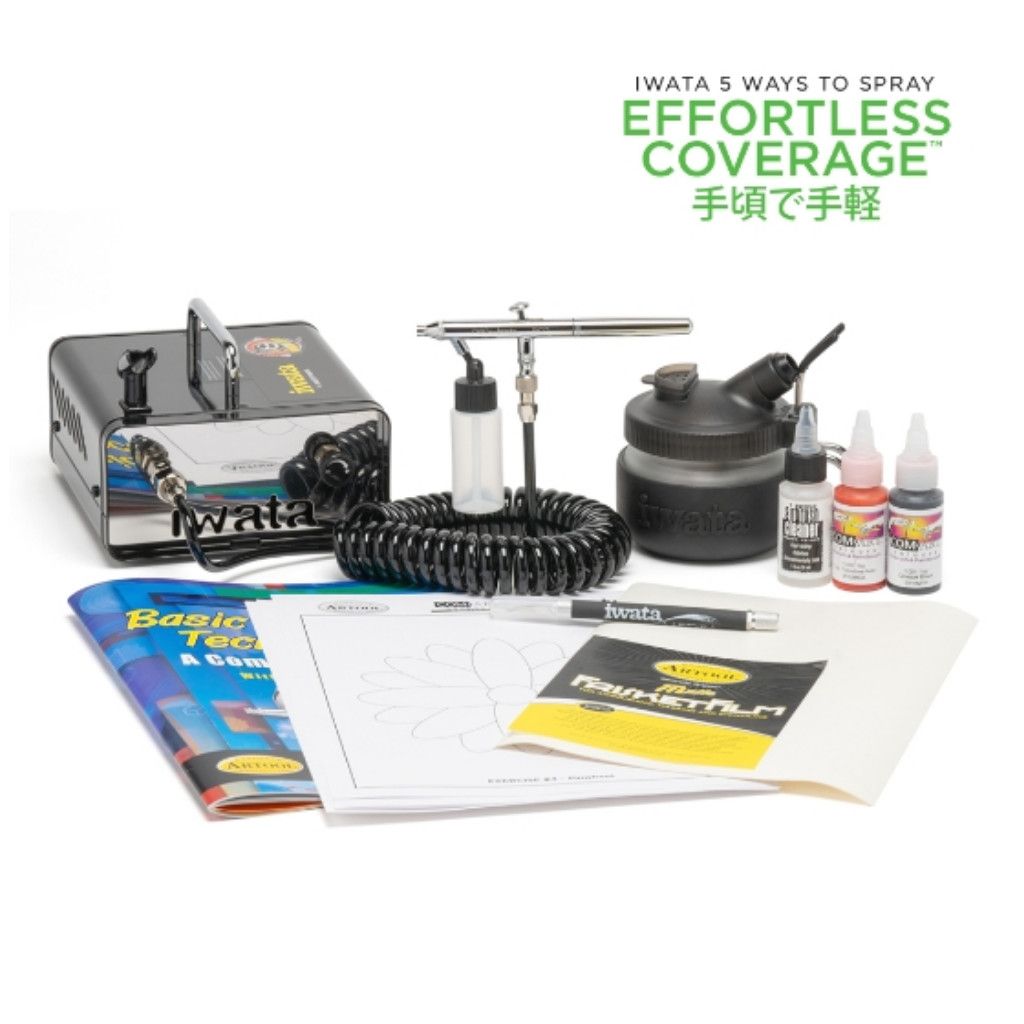 Iwata Airbrush Beginner Set with Neo BCN Siphon **ND-SO**