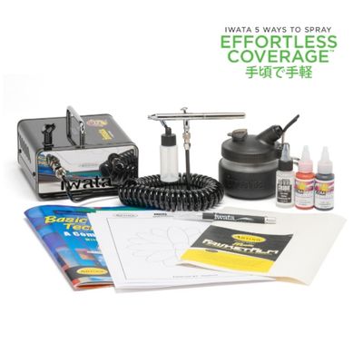 Iwata Airbrush Beginner Set with Neo BCN Siphon **ND-SO**