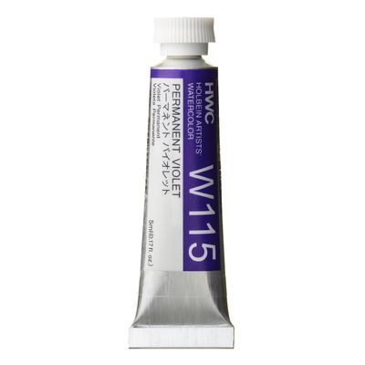Holbein Watercolour PermanentViolet W115