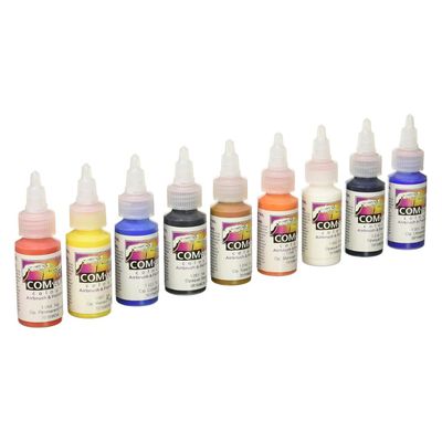 Iwata ComArt Airbrush Colour Kit A Opaque Primary