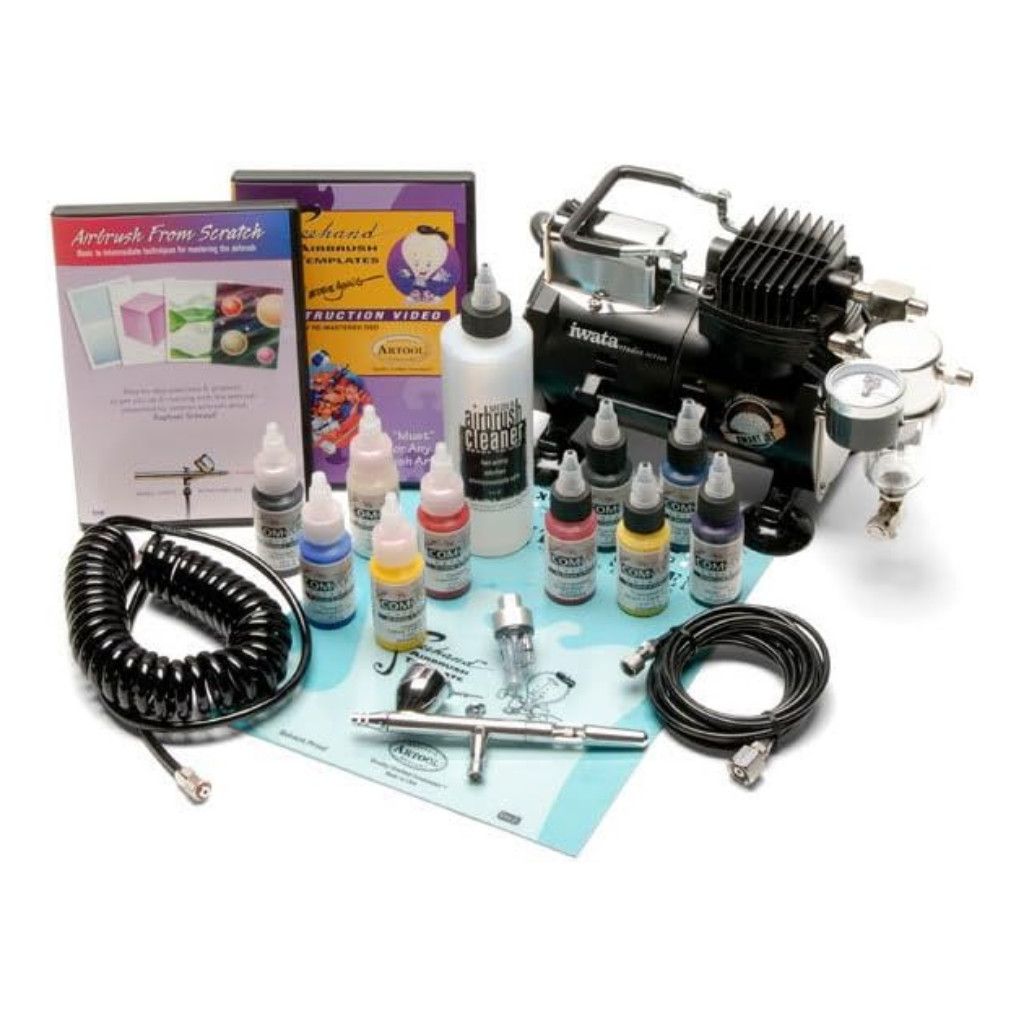 Iwata Deluxe Airbrush Kit with Eclipse HP-CS (IW 200) **ND**