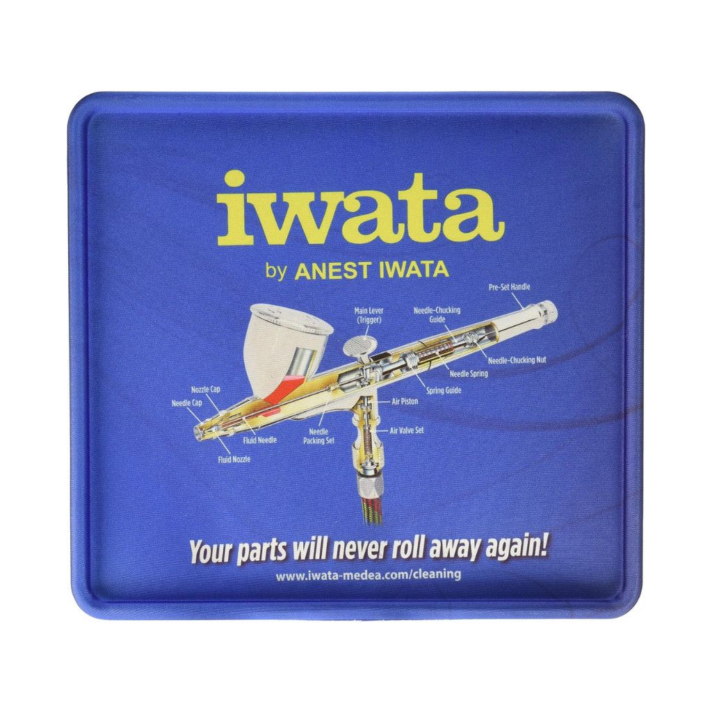 Iwata Raised Ridge Airbrush Cleaning Mat
