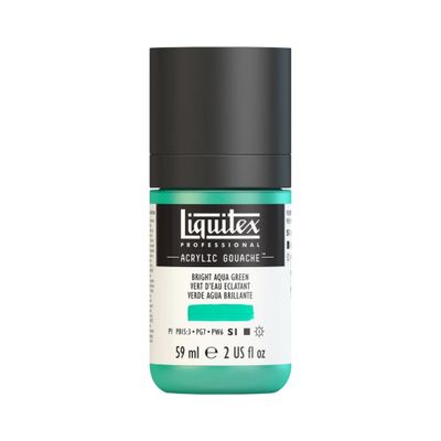 Liquitex Acrylic Gouache Bright Aqua Green S1 59mL **ND**