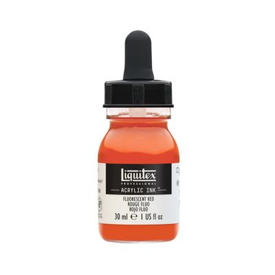 Liquitex Acrylic Ink Fluorescent Red 30ml **ND**