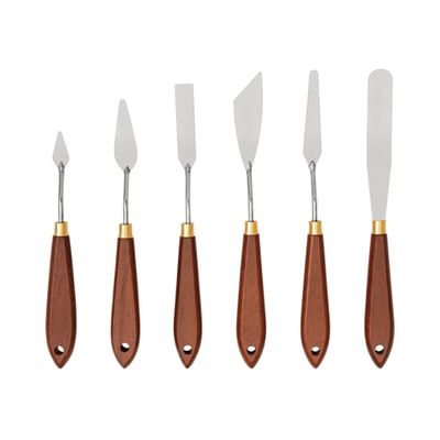 Liquitex BASICS  Metal Paint Knife Set 6pc **ND**