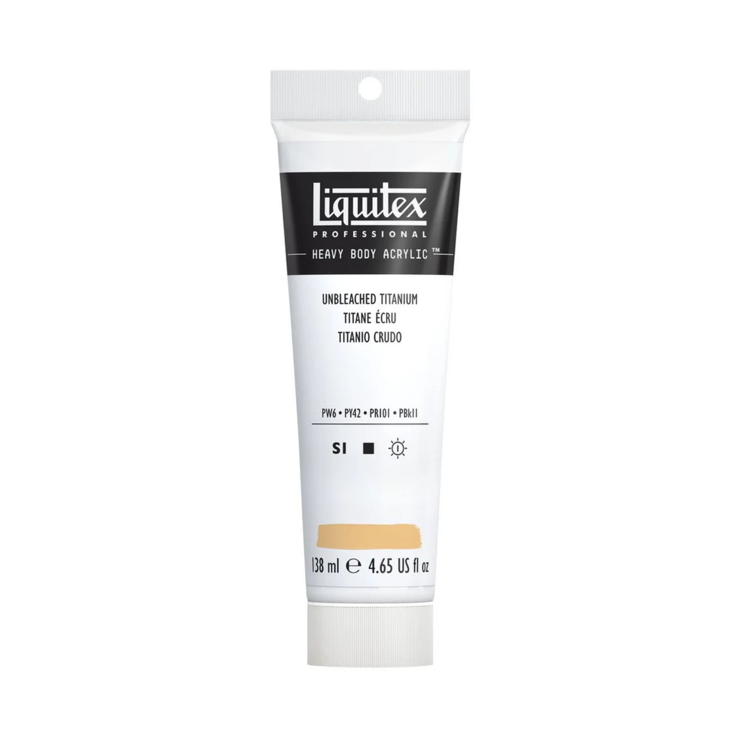 Liquitex Heavy Body Acrylic 4.65oz Tube Unbleached Titanium S1 **ND**