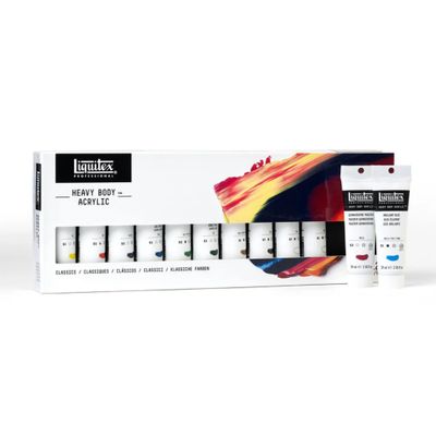 Liquitex Heavy Body Acrylic Set Classic 12x59ml **ND**