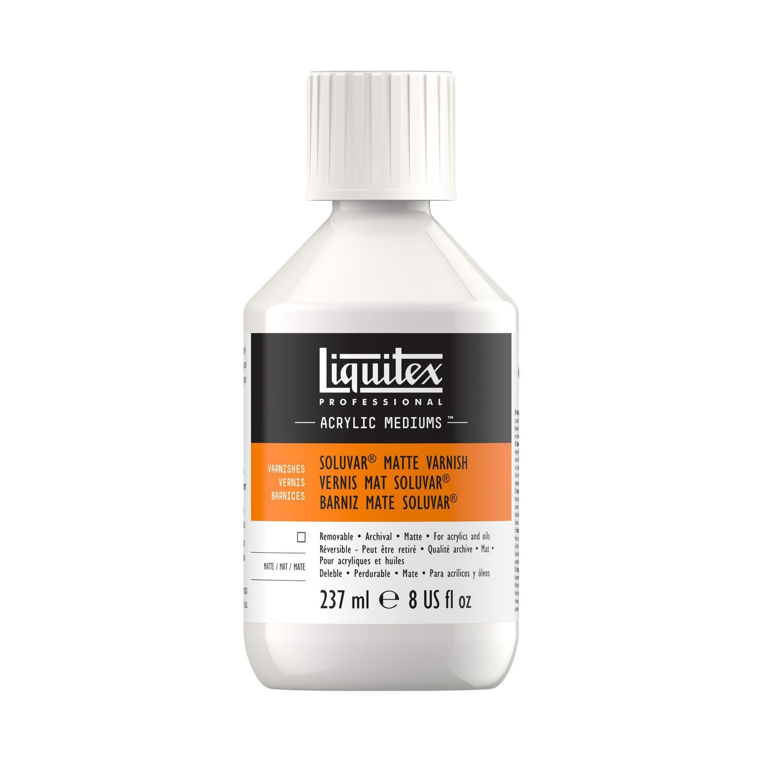 Liquitex Varnish Soluvar Matte 237ml **ND**