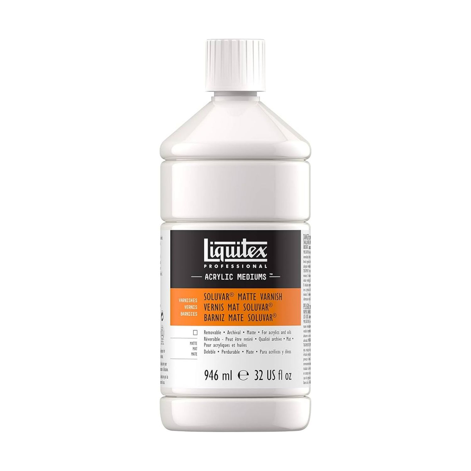 Liquitex Varnish Soluvar Matte 946ml **ND**