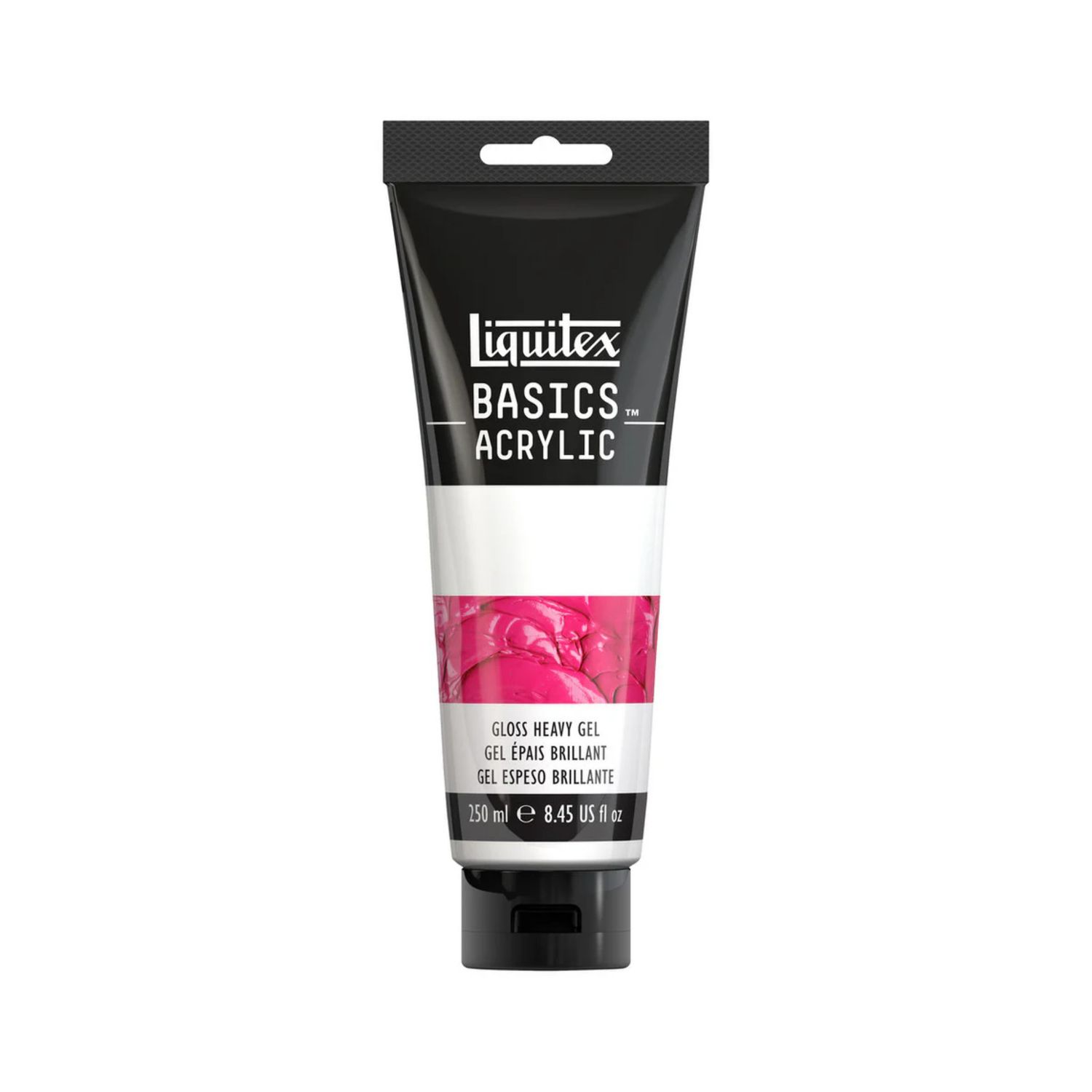 Liquitex BASICS Acrylic Gel Medium Gloss Heavy  250ml **ND**