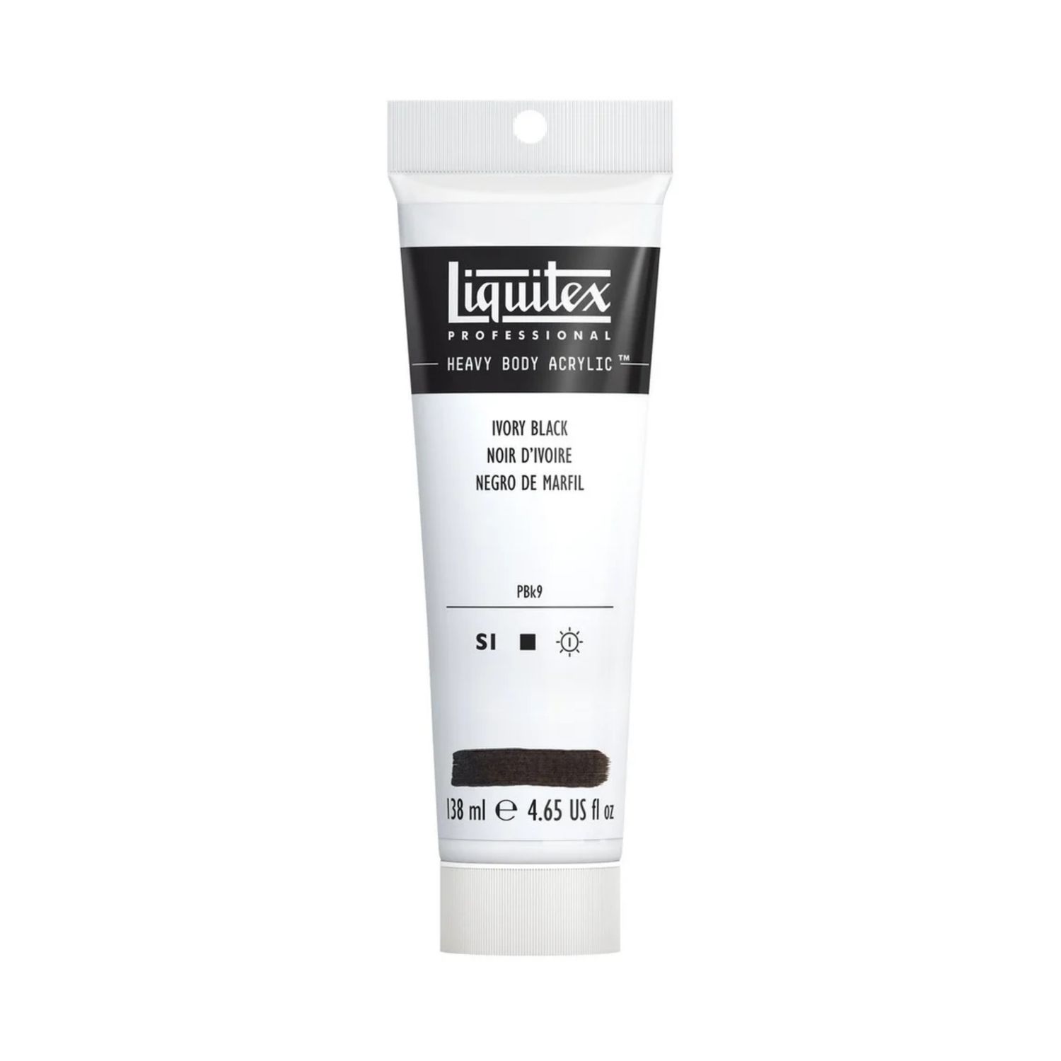 Liquitex Heavy Body Acrylic 4.65oz Tube Ivory Black S1 **ND**