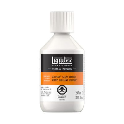 Liquitex Varnish Soluvar Gloss 237ml **ND**
