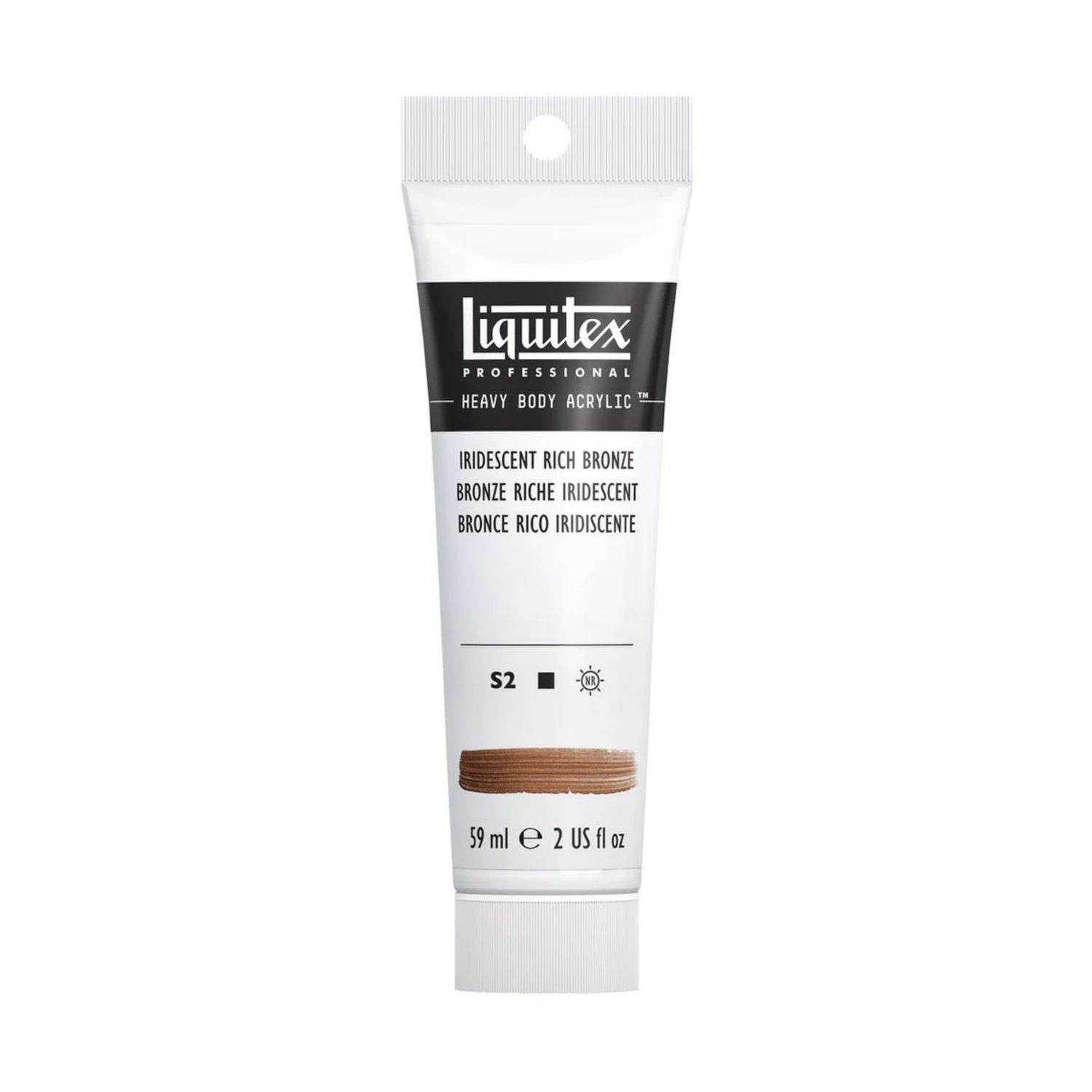 Liquitex Heavy Body Acrylic 2oz Tube Iridescent Rich Bronze S2 **ND**