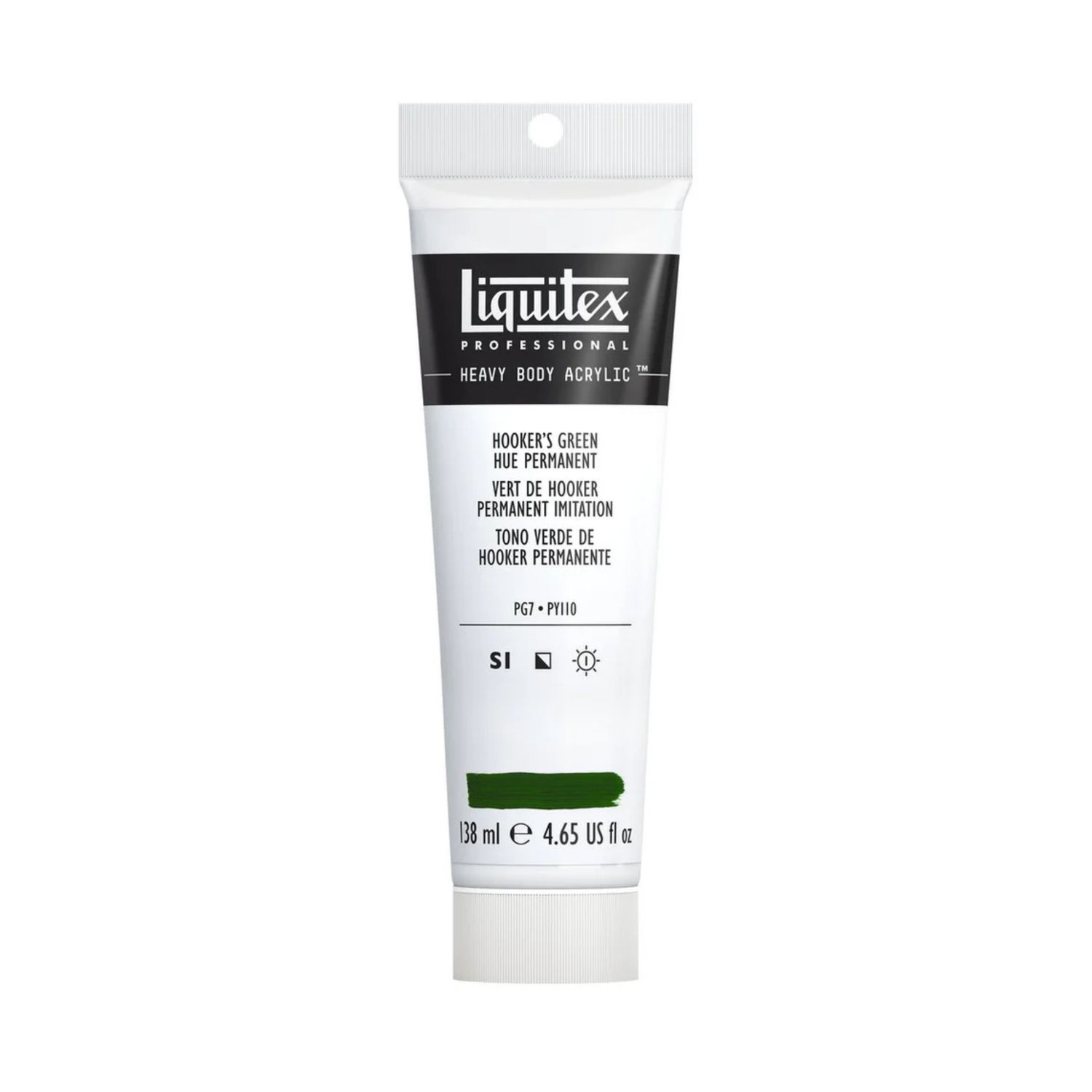 Liquitex Heavy Body Acrylic 4.65oz Tube Hooker's Green Hue Permanent S1 **ND**