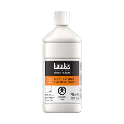 Liquitex Varnish Soluvar Gloss 946ml **ND**