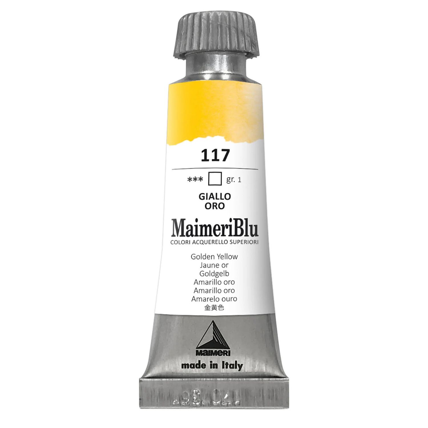 Maimeri Blu Watercolours 12ml Tube Series 1 Golden Yellow **ND** *SO*