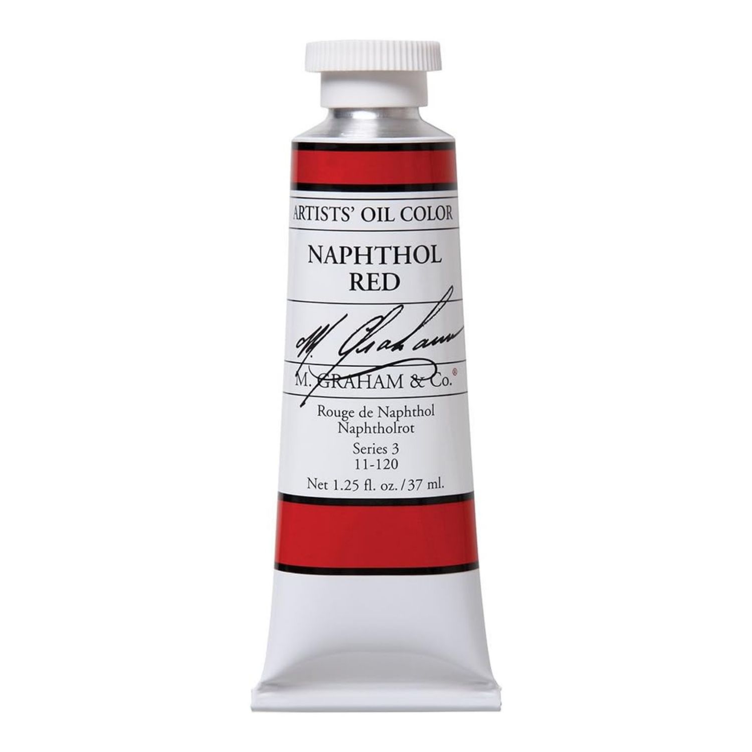 M.Graham Oil 1.25 Oz. Naphthol Red S3 **ND**