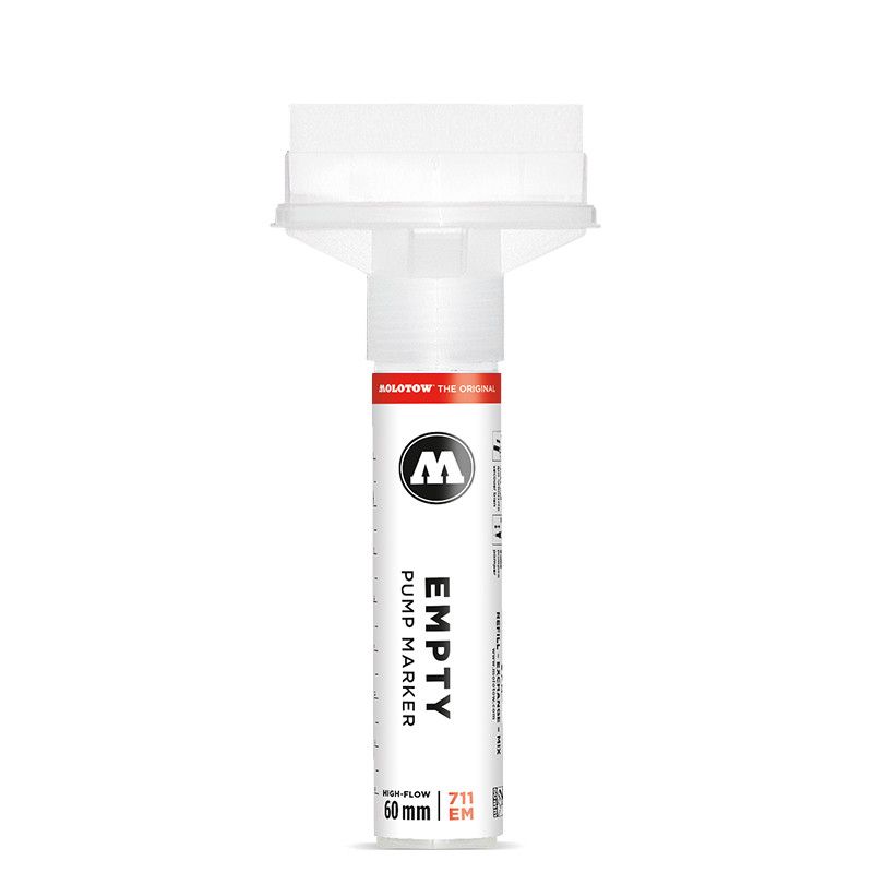 Molotow Paint Marker 60mm Wide Empty Marker 711.000 **ND**