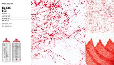 Montana EFFECT Marble Red - 400ml **ND**