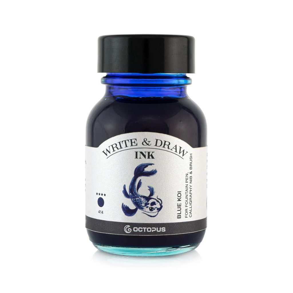 Octopus Write &amp; Draw Ink 50ml - Blue Koi