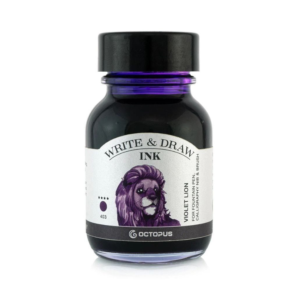 Octopus Write &amp; Draw Ink 50ml - Violet Lion
