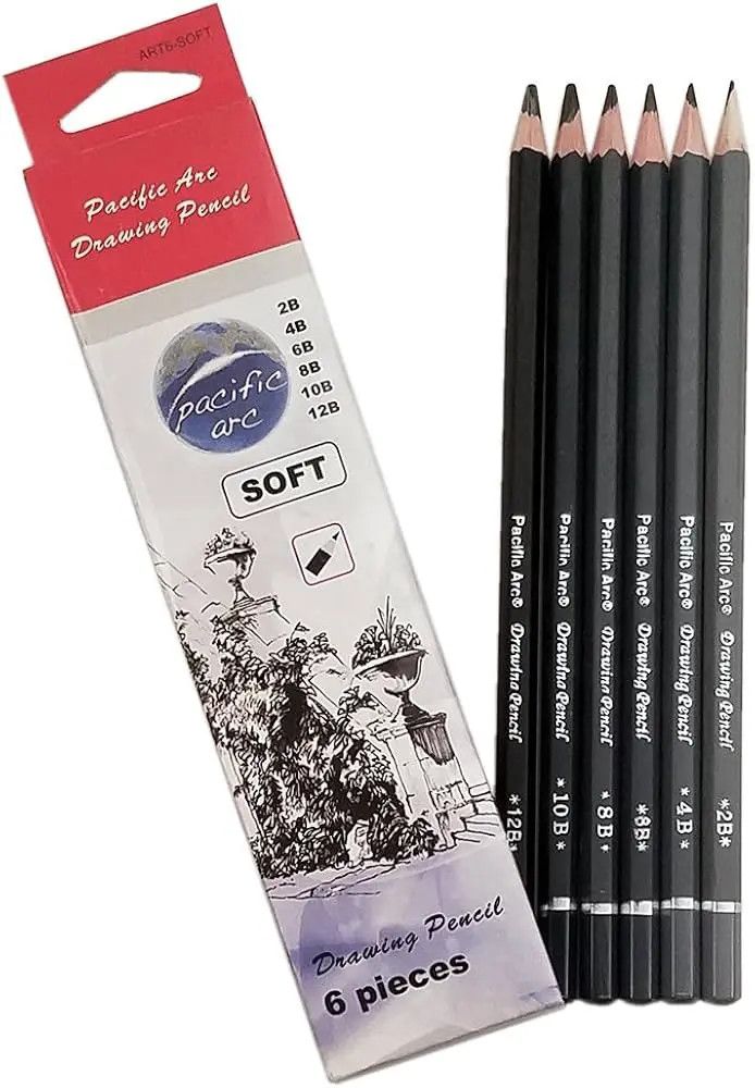 Pacific Arc Drawing Pencil Soft Art 6
