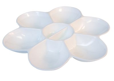 Palette 6 Well Plastic Flower *DISC*