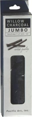 Pacific Arc Willow Charcoal 1 Jumbo Soft Stick