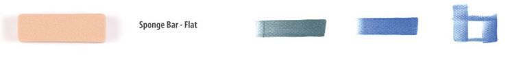 PanPastel Sofft Art Sponges - Sponge Bar Flat 3pc