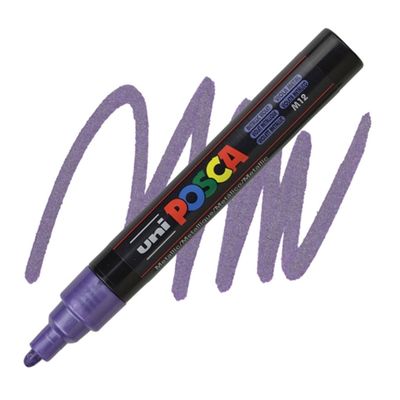 POSCA Acrylic Marker PC-5M MEDIUM METAL VIOLET **ND**