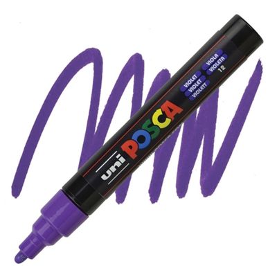 POSCA Acrylic Marker PC-5M MEDIUM VIOLET **ND**