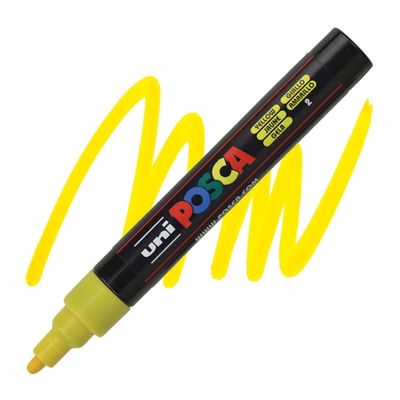 POSCA Acrylic Marker PC-5M MEDIUM YELLOW **ND**