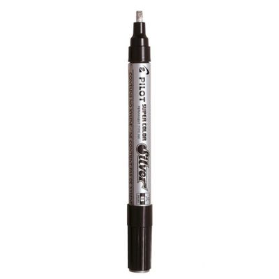 Pilot Marker Super Color Silver Broad