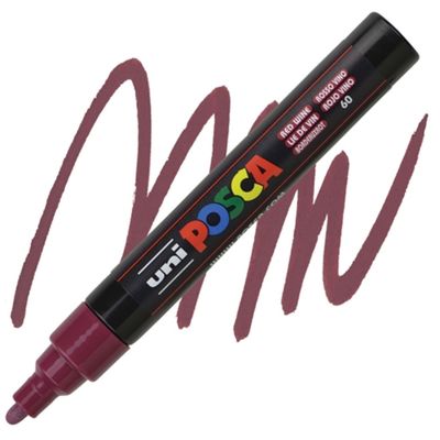 POSCA Acrylic Marker PC-5M MEDIUM RED WINE **ND**