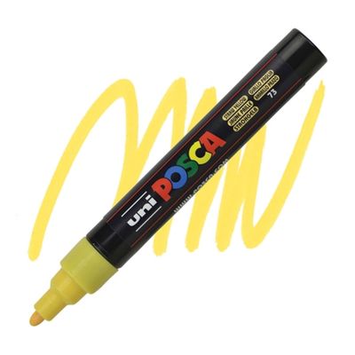POSCA Acrylic Marker PC-5M MEDIUM STRAW YELLOW **ND**