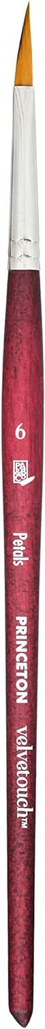 Princeton Brush Velvetouch Petal Size 6