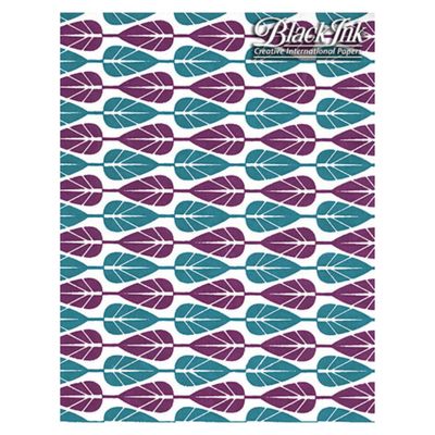 Paper Paddle Lead - Purple/teal **ND-SO**