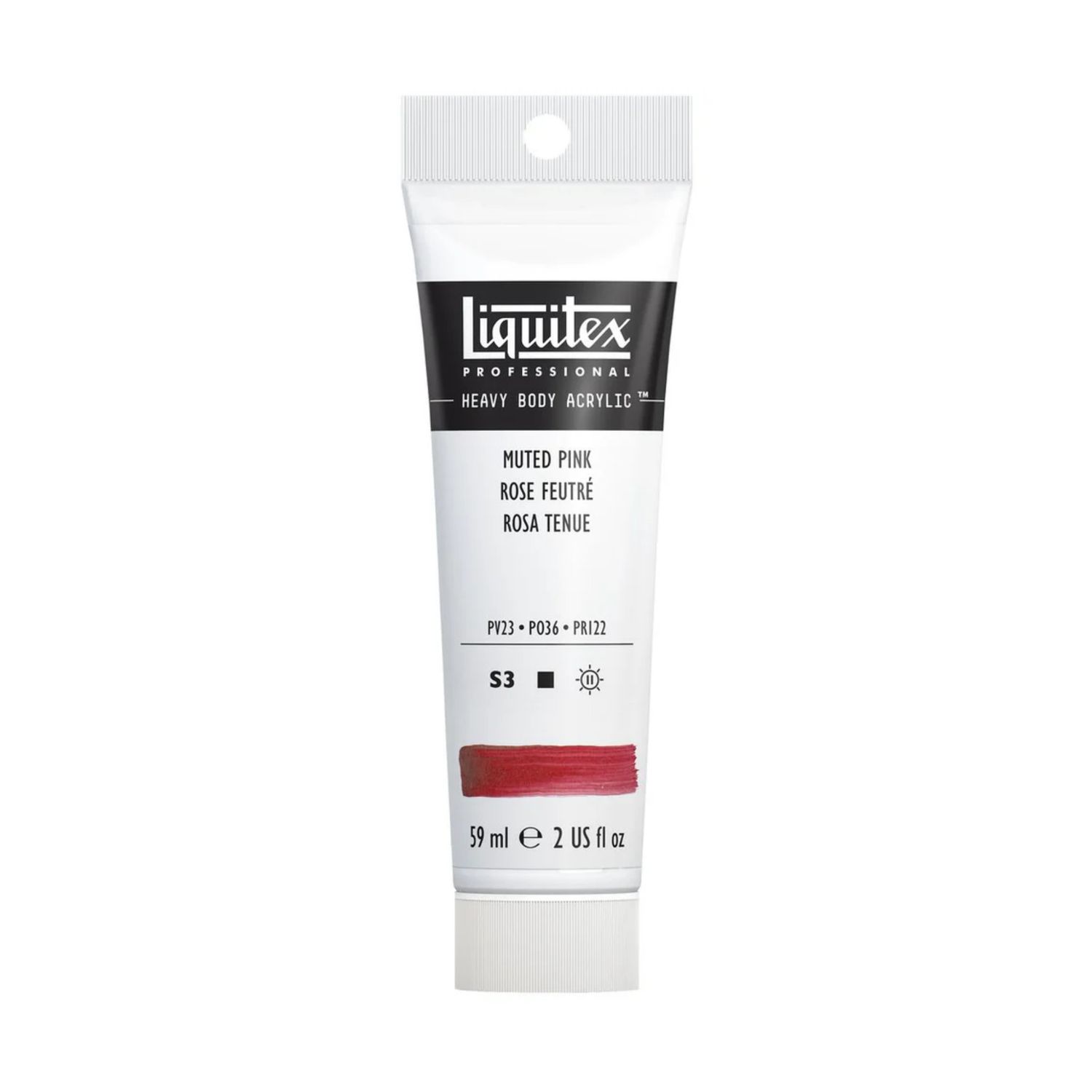 Liquitex Heavy Body Acrylic 2oz Tube Muted Pink S3 **ND**