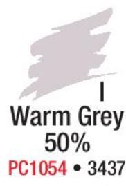 Prismacolor Premier Colored Pencil Warm Grey 50  PC1054 *ND*