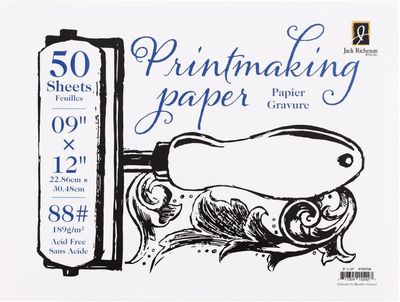 Richeson Printmaking Paper #88 50 shts 9"x 12"