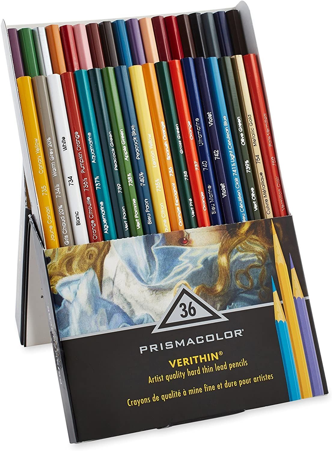 Prismacolor Verithin Pencil Set 36 Colour  (2428) *ND* *SO*