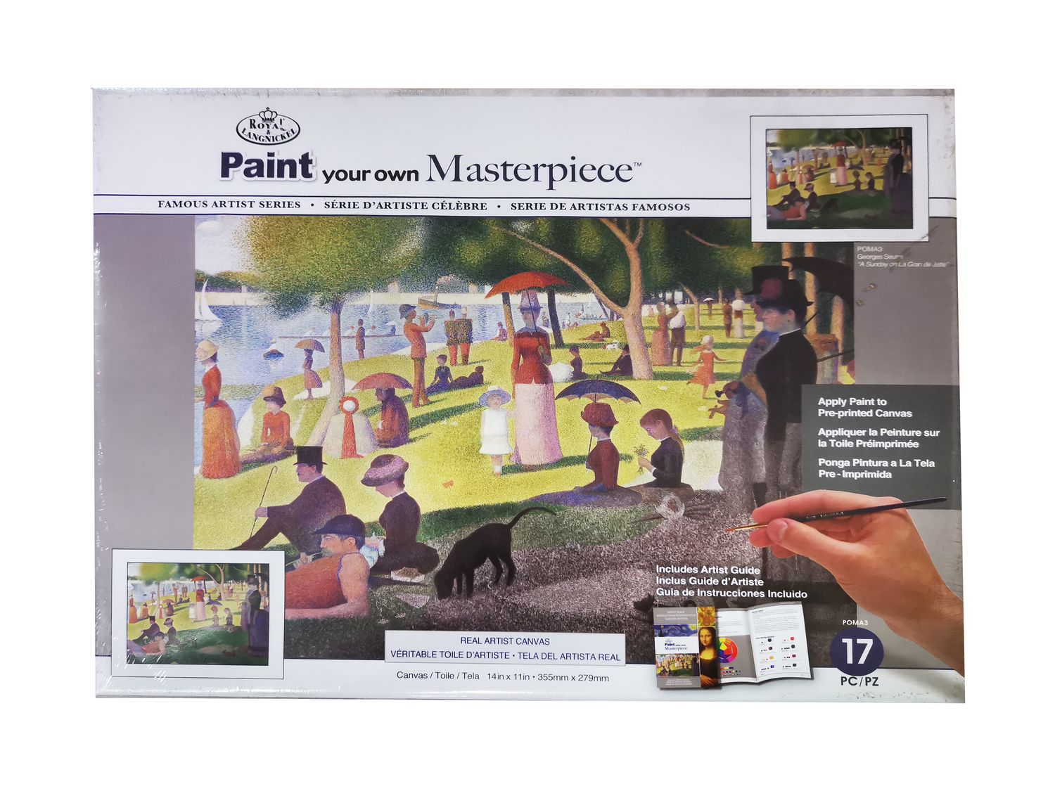 Royal &amp; Langnickel Paint Your Own Masterpiece A Sunday on La Gran de Jatte