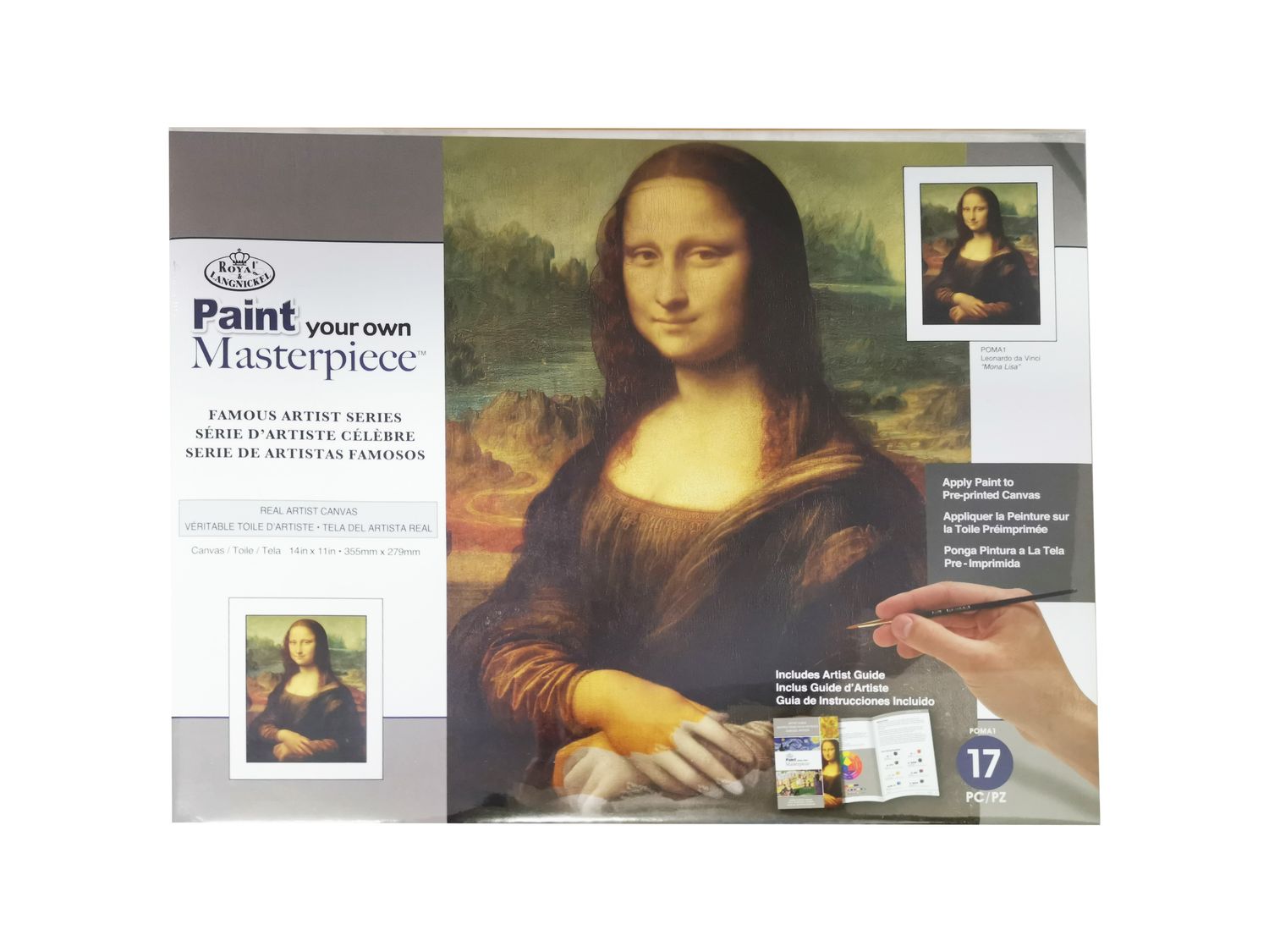 Royal &amp; Langnickel Paint Your Own Masterpiece Mona Lisa