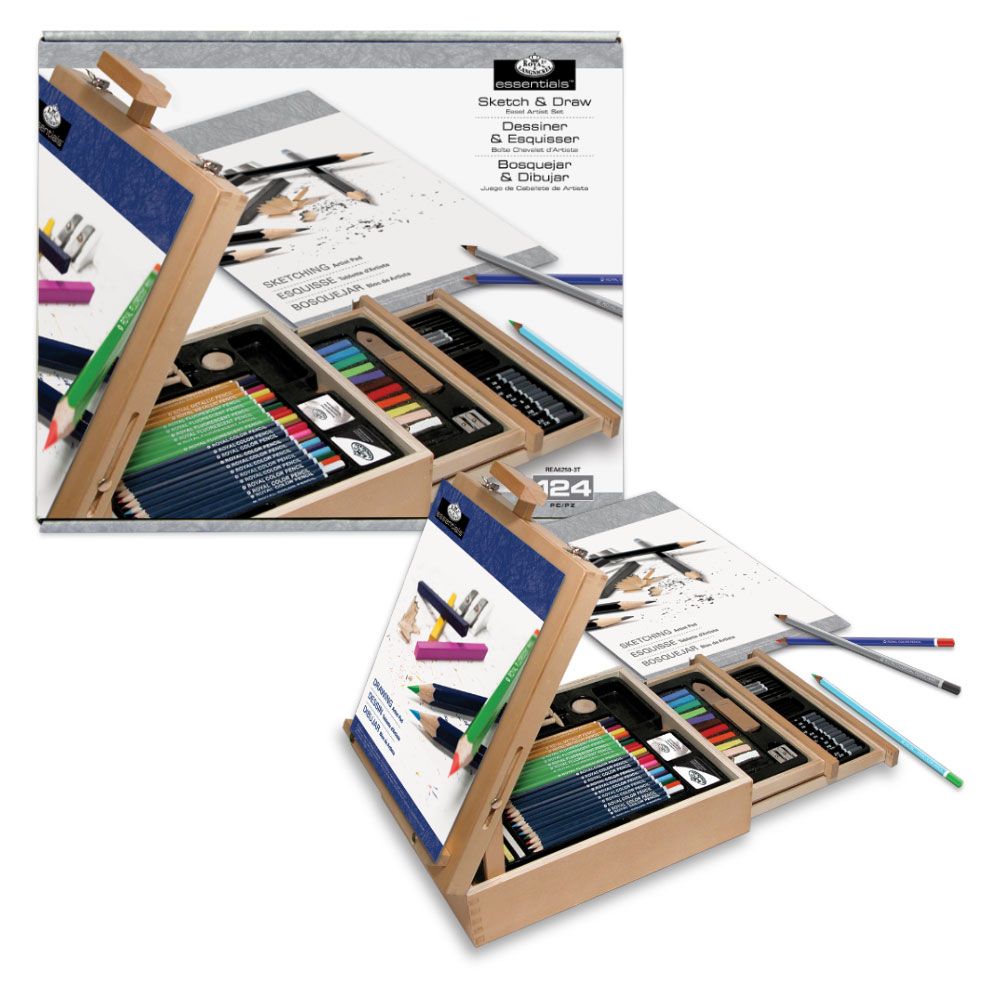 Royal &amp; Langnickel Sketch and Draw Artists Easel Set