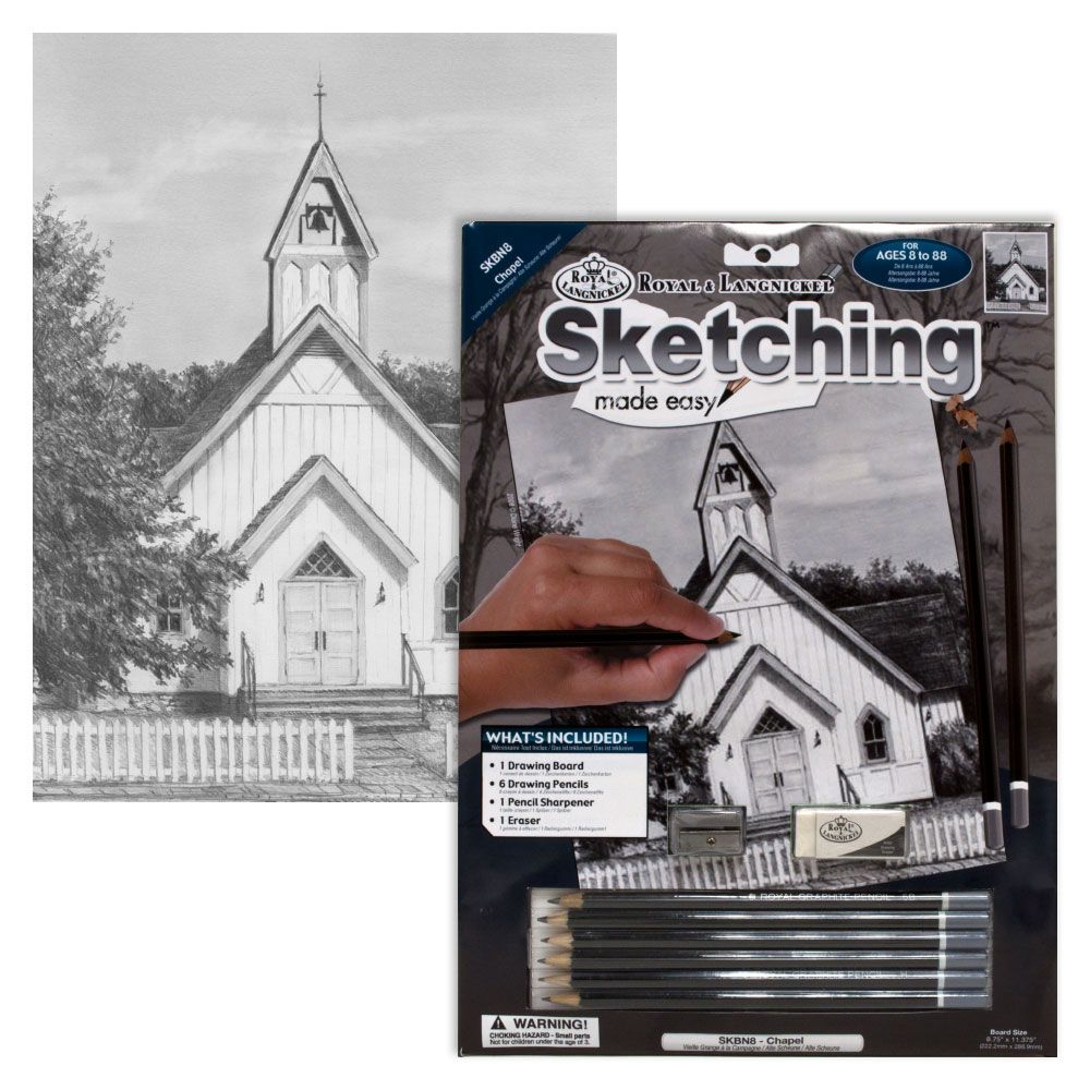 Royal &amp; Langnickel Sketching Made Easy Chapel