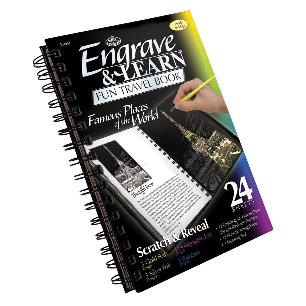 Royal &amp; Langnickel Engrave &amp; Learn Travel Famous Places of the World