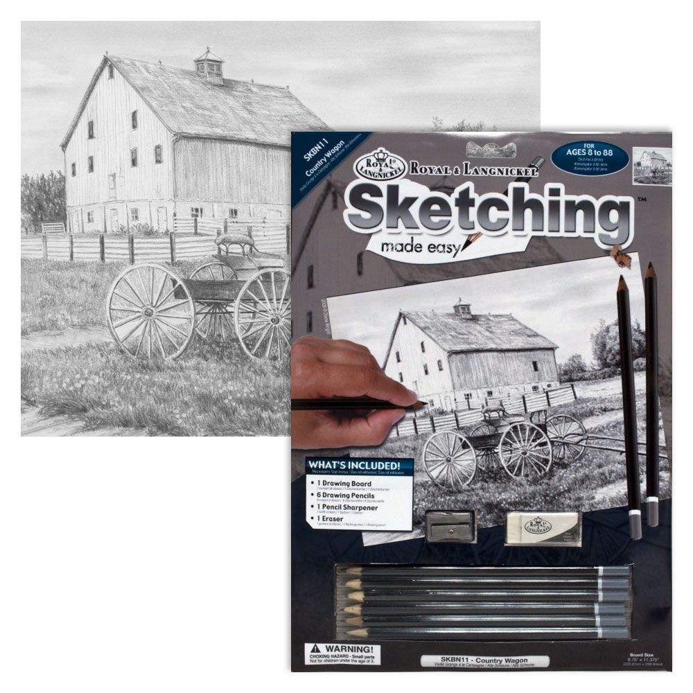 Royal &amp; Langnickel Sketching Made Easy Country Wagon