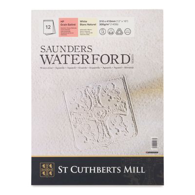 Saunders Waterford Watercolour Pad 140lb HP 410x310